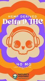 Hemp- Derived Delta 9 THC Individual Gummy 40mg - Pink Lemonade