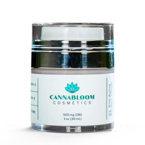 CannaBloom Anti-Aging Face Cream with Hemp - Natureshighway.shop
